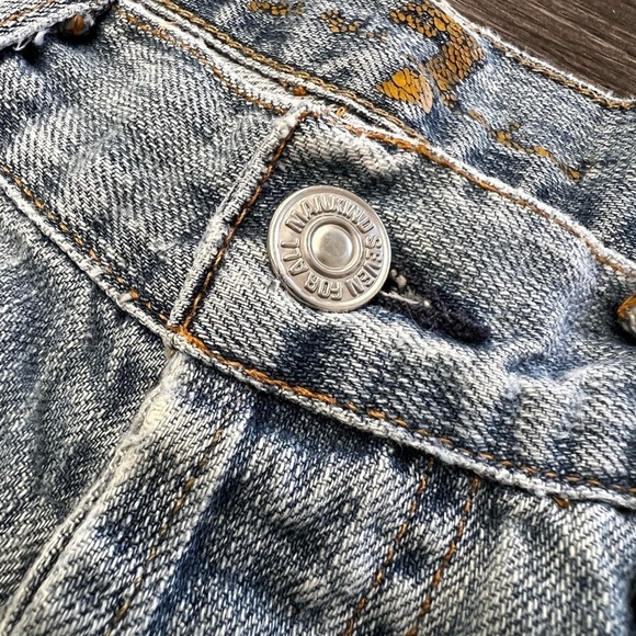 7 FOR ALL MANKIND Blue Denim Jeans - Picture 2 of 8